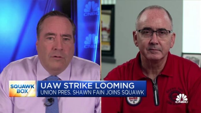 UAW president on auto strike: A lot of work to do in 48 hours