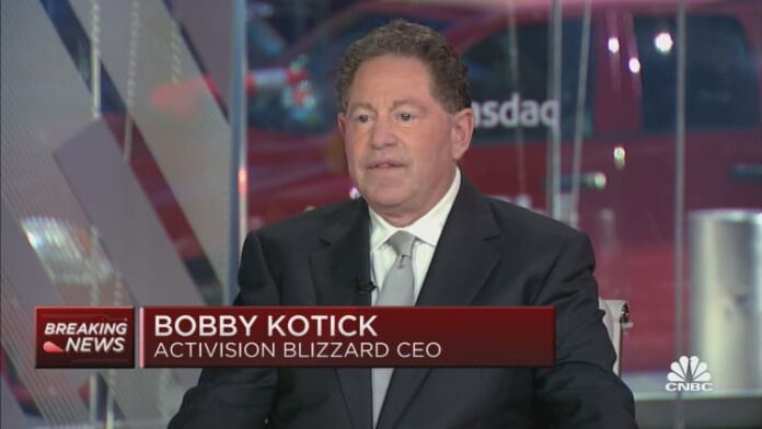 Watch CNBC's full interview with Activision Blizzard CEO Bobby Kotick