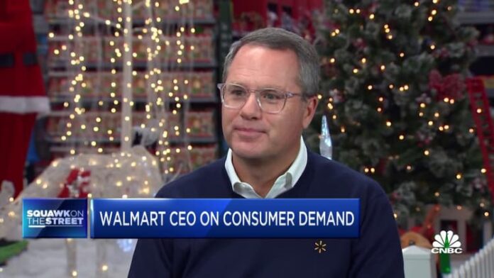 Walmart CEO: Customers are really price-sensitive right now